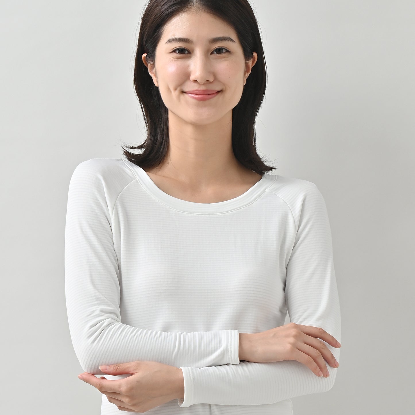 【Ladies】瞬暖GRID-TEC+ Ladies Crew-neck