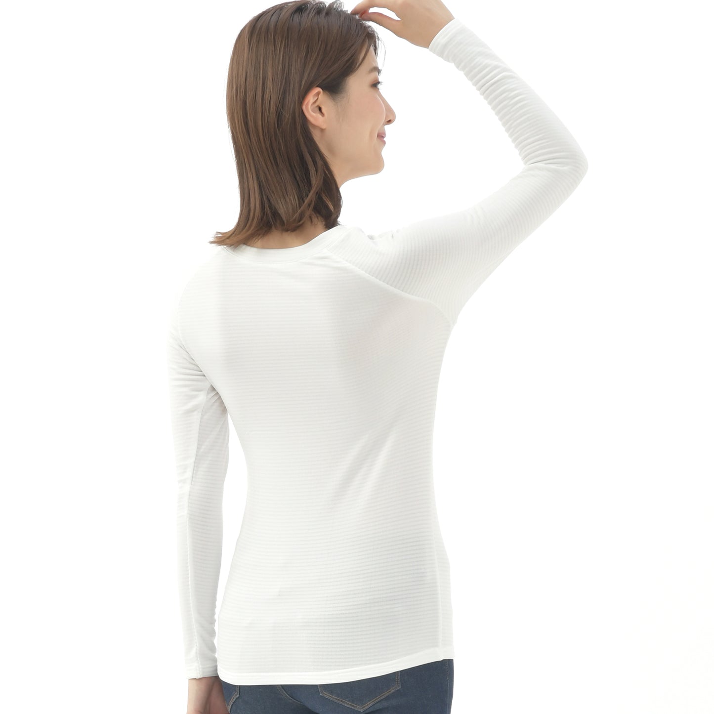 【Ladies】瞬暖GRID-TEC+ Ladies Crew-neck