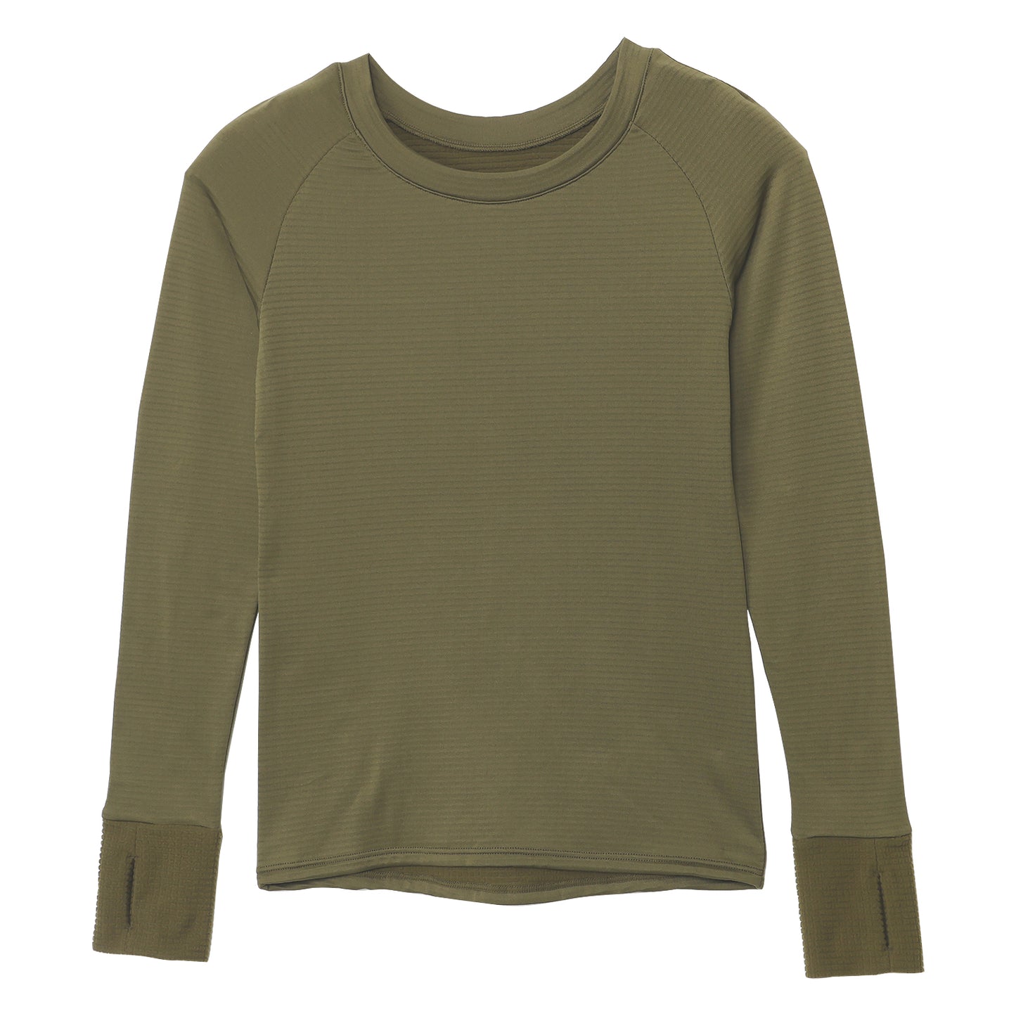 【Ladies】瞬暖GRID-TEC+ Ladies Crew-neck Thumbhole