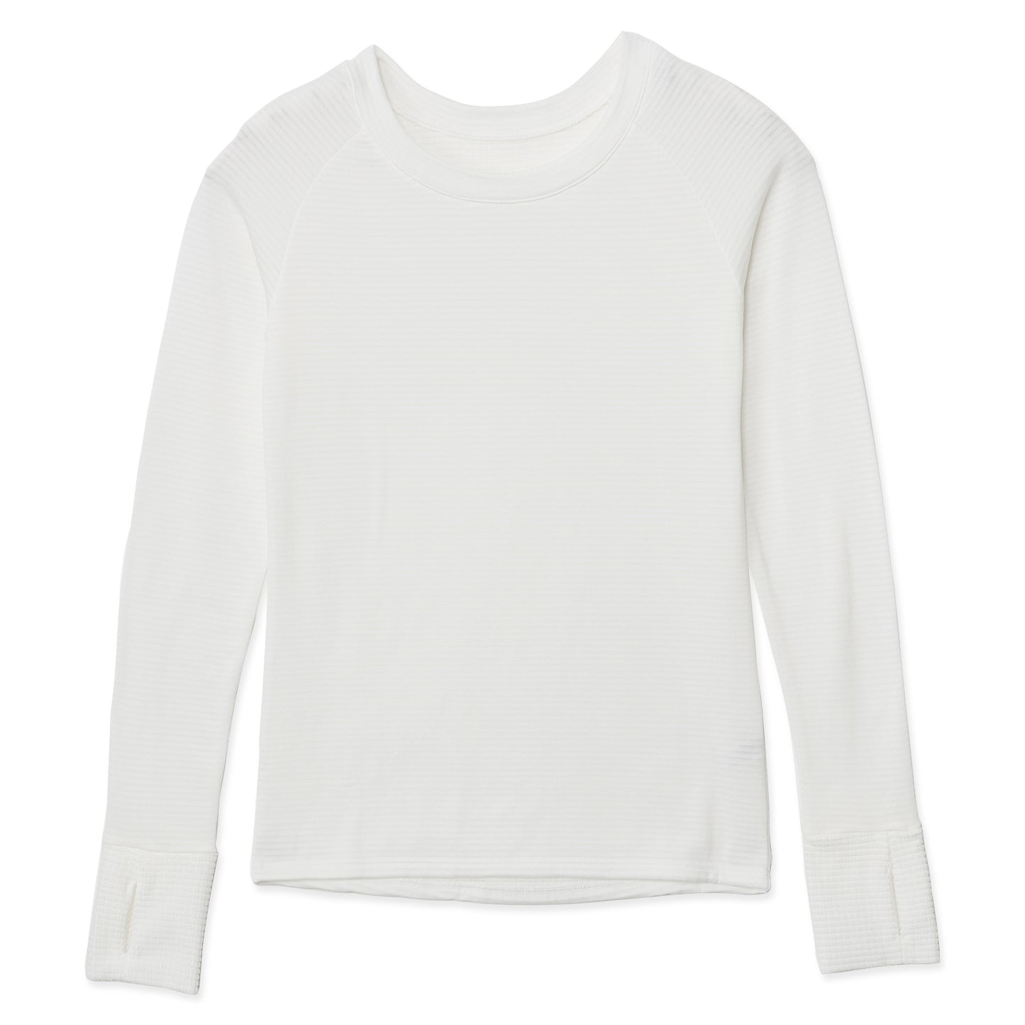 【Ladies】瞬暖GRID-TEC+ Ladies Crew-neck Thumbhole