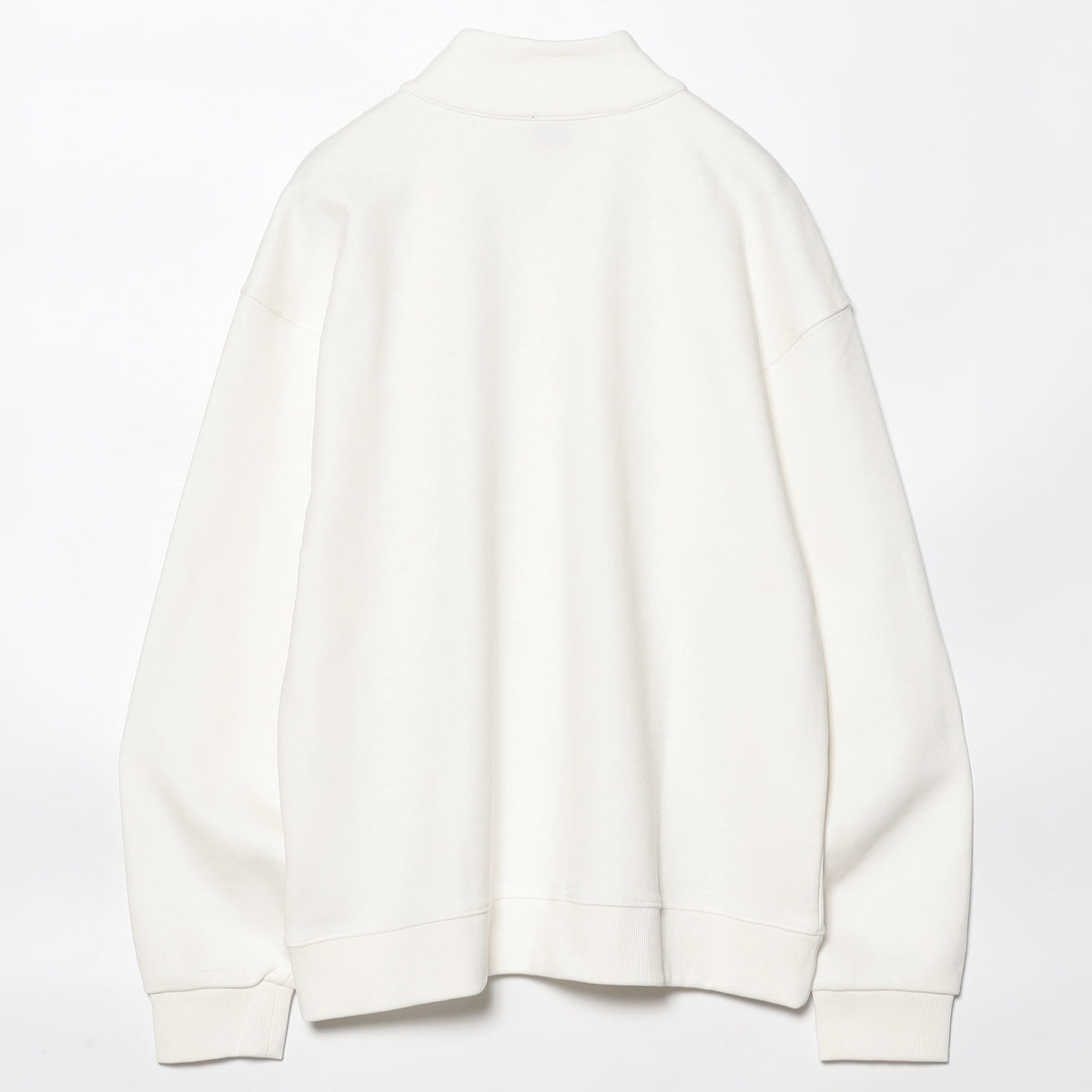 DOT LOGO HALF ZIP SWEAT