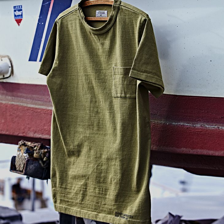 ベースガーメンツ ヘビーウエイト クルーネックTシャツ
