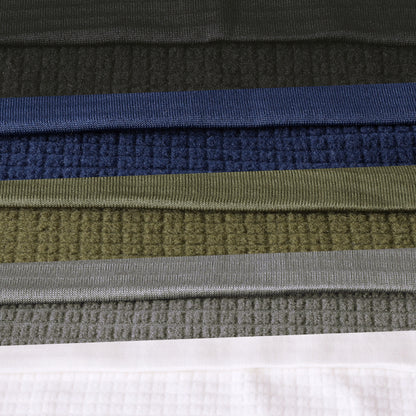 【Mens】瞬暖GRID-TEC+ Crew-neck Thumbhole