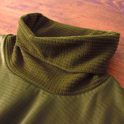 【Mens】瞬暖 GRID-TEC+ Turtleneck Thumbhole
