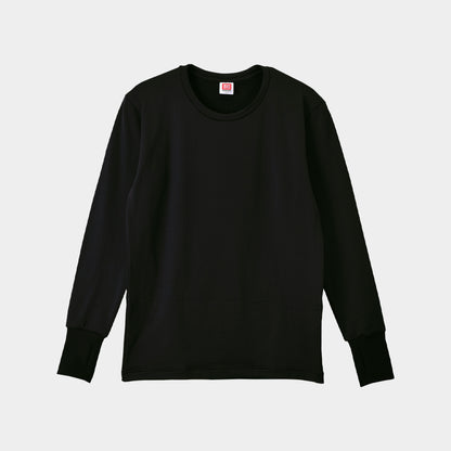 【Mens】瞬暖GRID-TEC+ Crew-neck Thumbhole