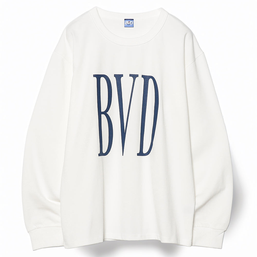 BVD LOGO HEAVY L/S TEE