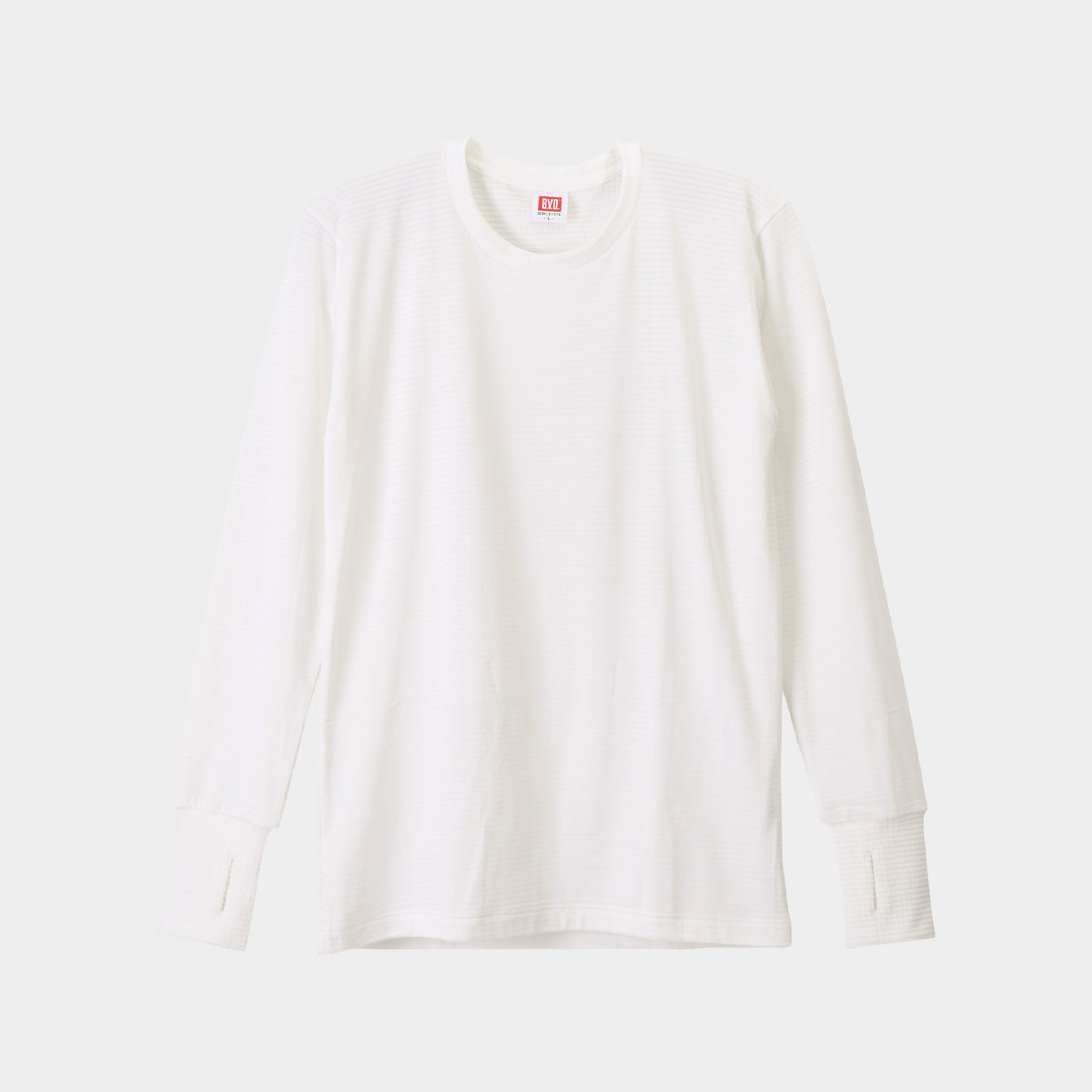 【Mens】瞬暖GRID-TEC+ Crew-neck Thumbhole