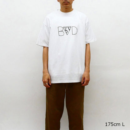 B.V.D.×KEN KAGAMI(BRIEFS LOGO)TEE