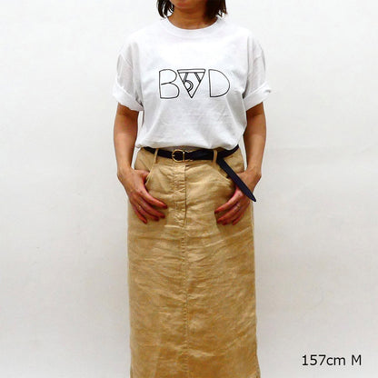 B.V.D.×KEN KAGAMI(BRIEFS LOGO)TEE