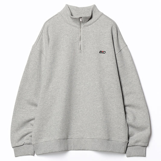 SMALL LOGO HALF ZIP SWEAT