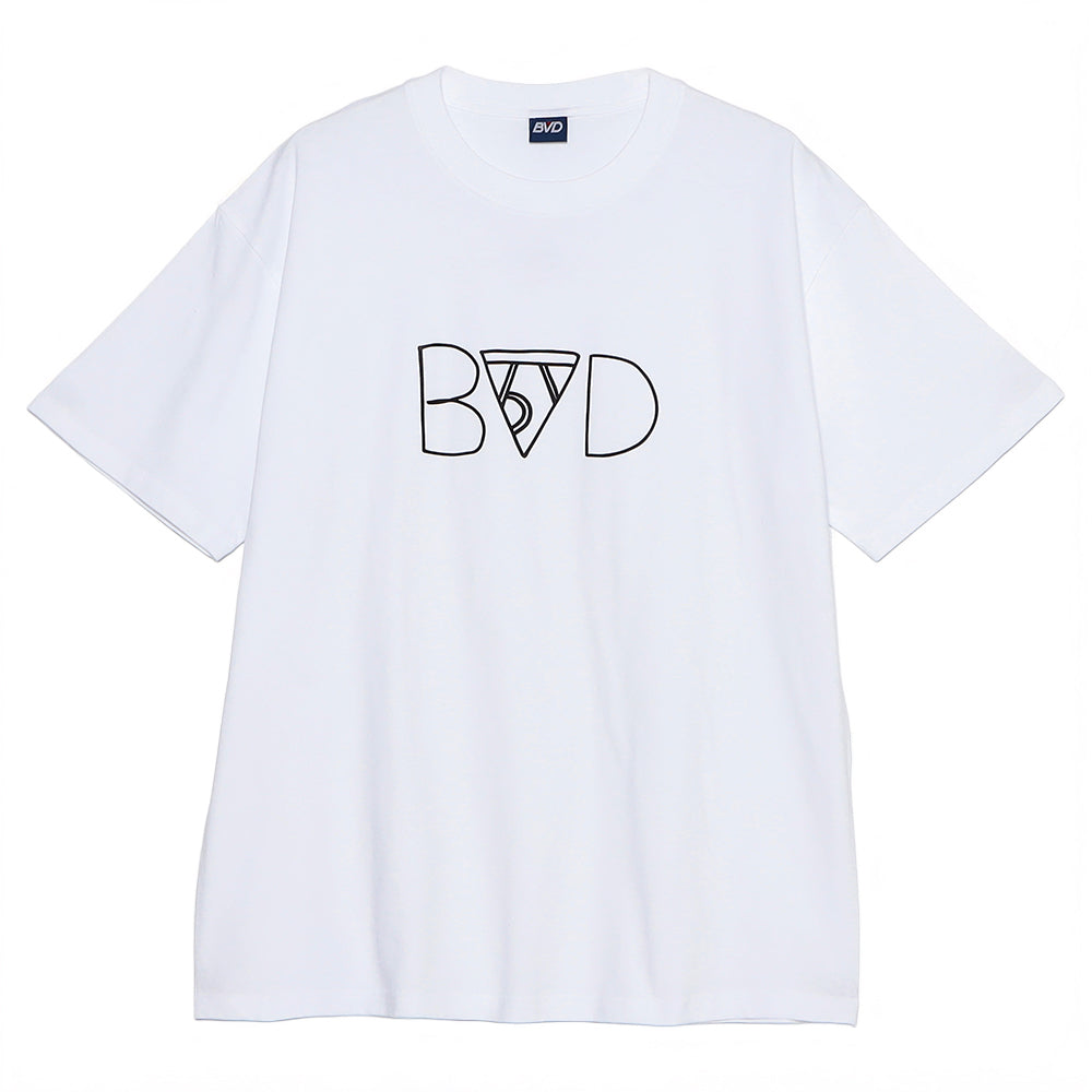 B.V.D.×KEN KAGAMI(BRIEFS LOGO)TEE
