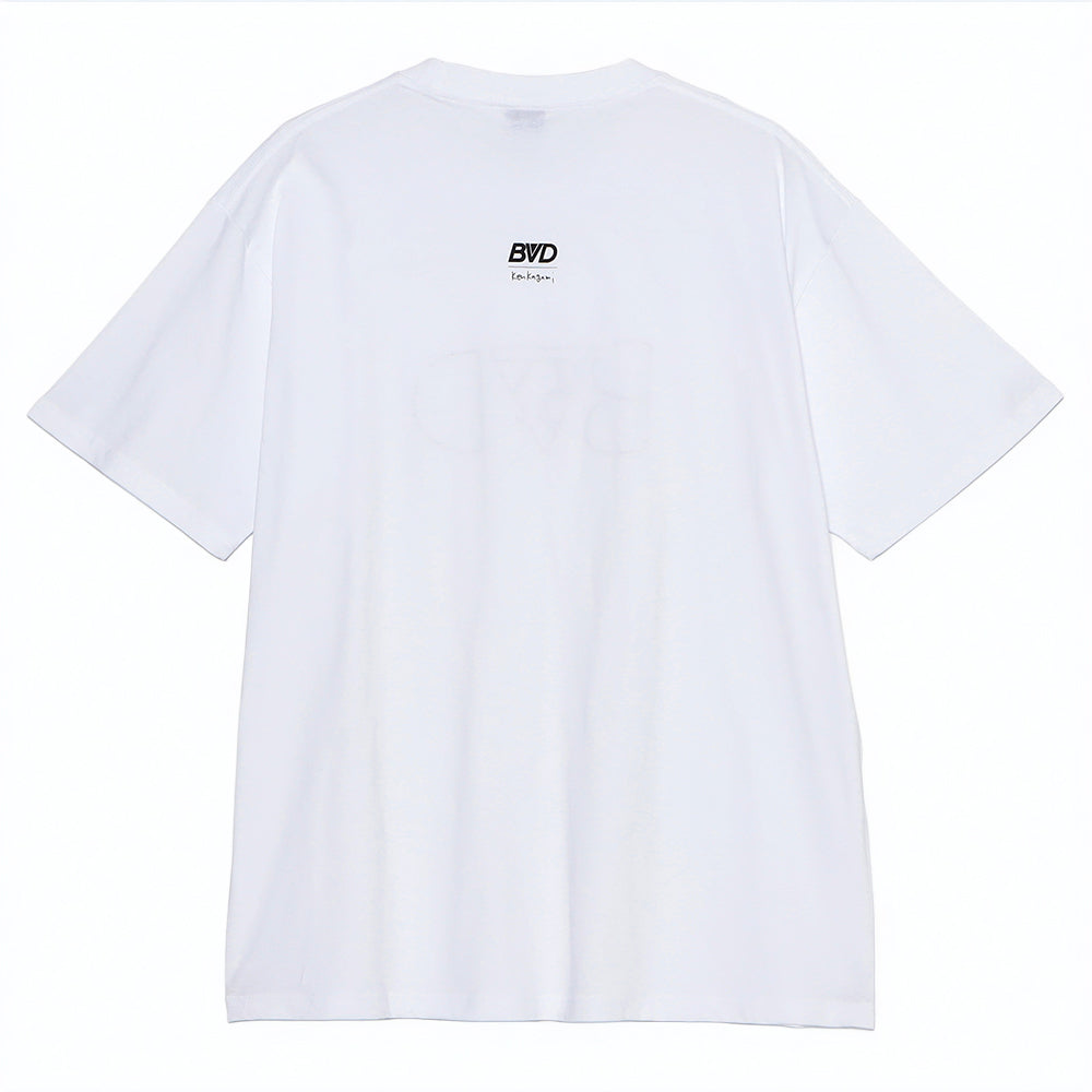 B.V.D.×KEN KAGAMI(BRIEFS LOGO)TEE