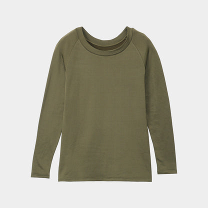 【Ladies】瞬暖GRID-TEC+ Ladies Crew-neck