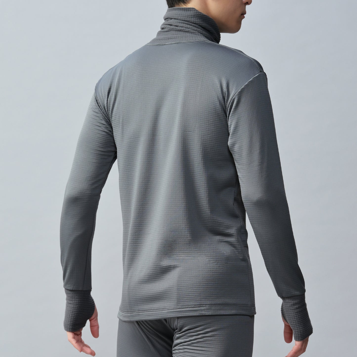 【Mens】瞬暖 GRID-TEC+ Turtleneck Thumbhole