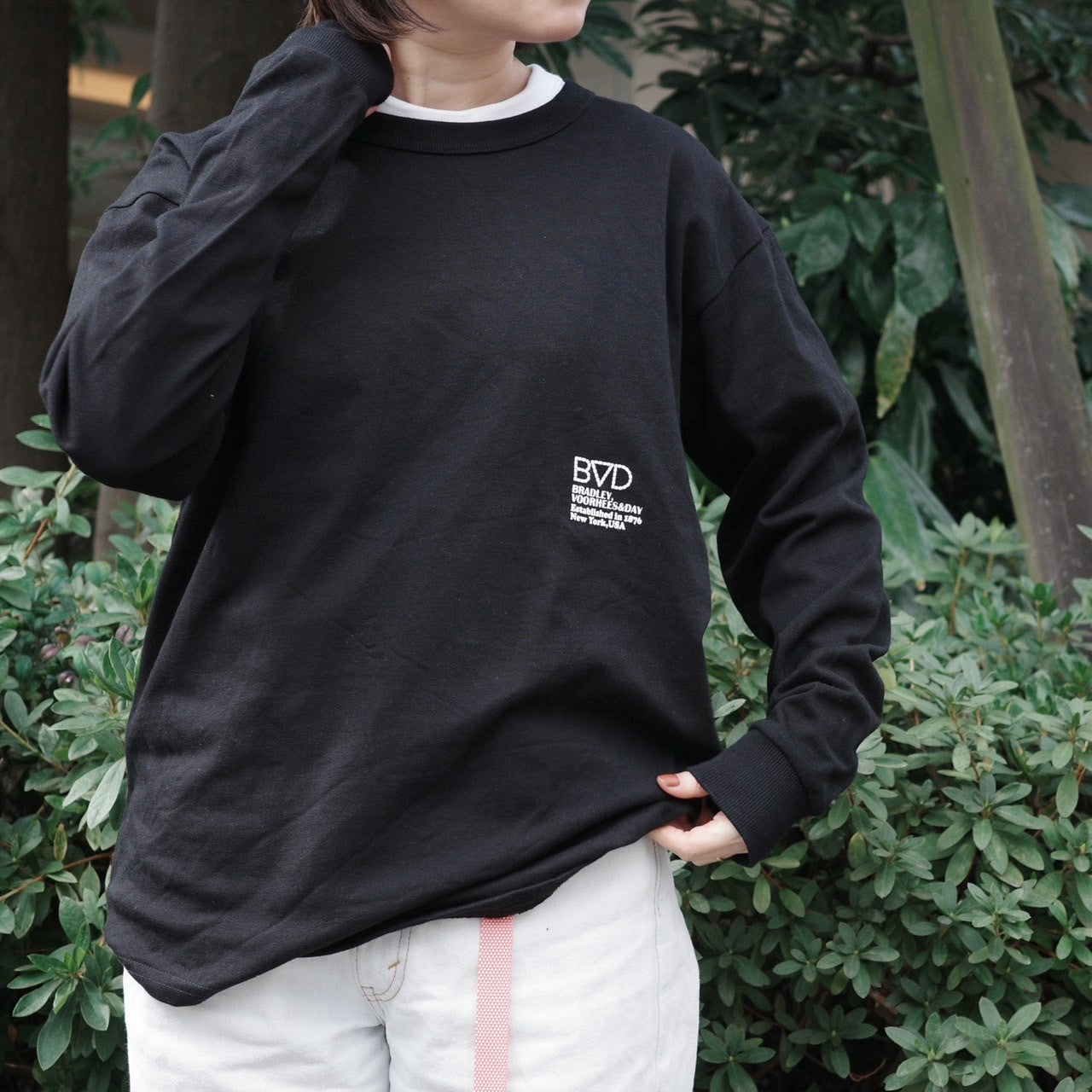 DOT LOGO HEAVY L/S TEE