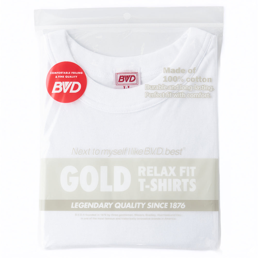 GOLD RELAX FIT T-SHIRTS | B.V.D. OFFICIAL ONLINE STORE