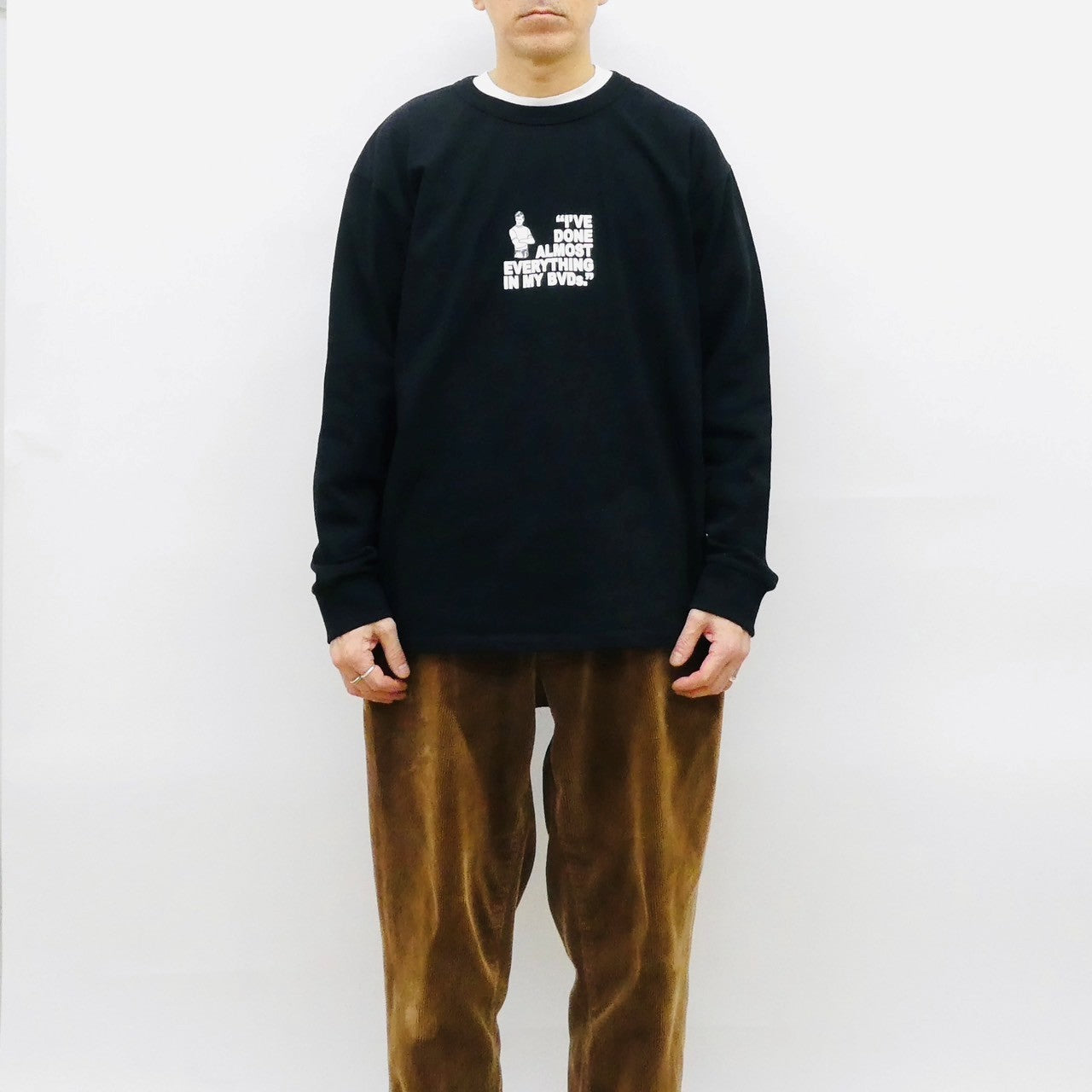 THE MAN AD HEAVY L/S TEE