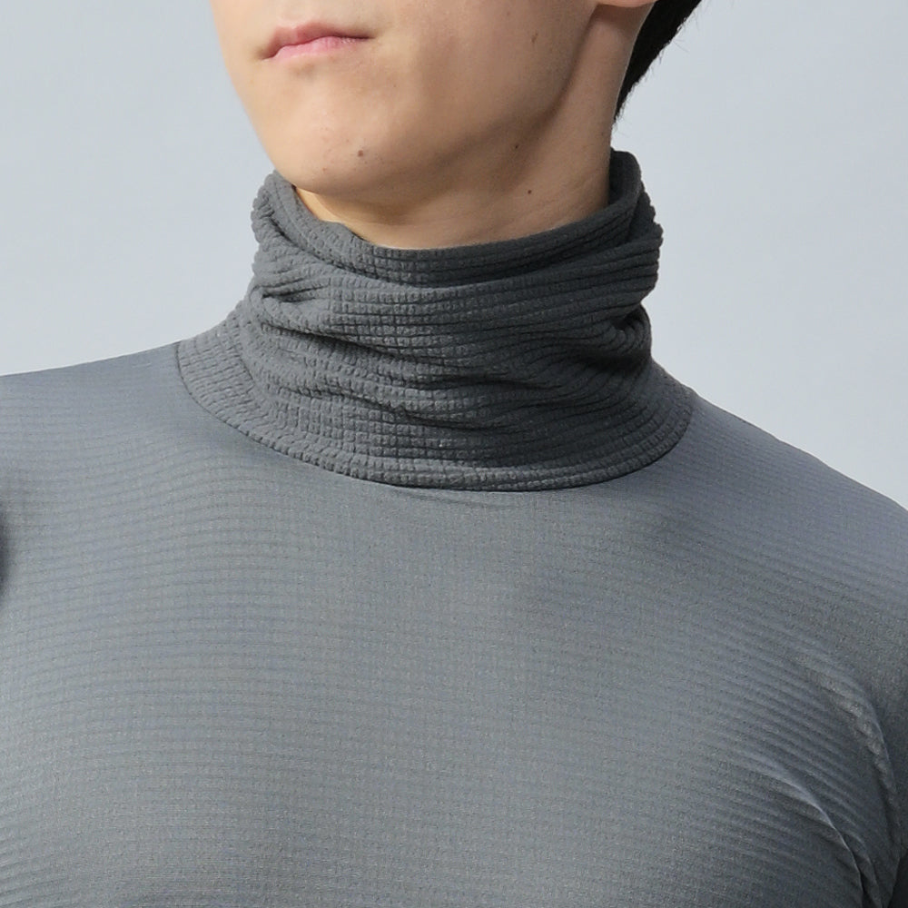 【Mens】瞬暖 GRID-TEC+ Turtleneck Thumbhole