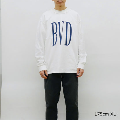 BVD LOGO HEAVY L/S TEE