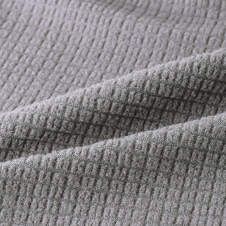 【Mens】瞬暖GRID-TEC+ Crew-neck Thumbhole