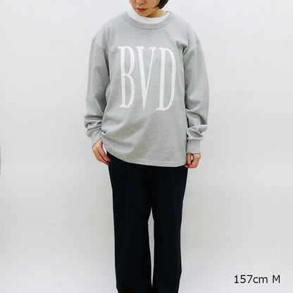 BVD LOGO HEAVY L/S TEE