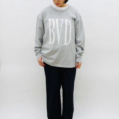 BVD LOGO HEAVY L/S TEE