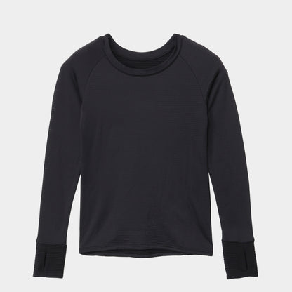 【Ladies】瞬暖GRID-TEC+ Ladies Crew-neck Thumbhole