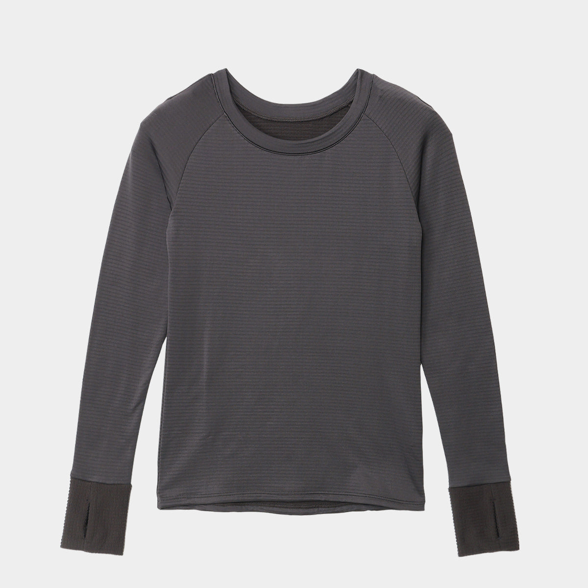 【Ladies】瞬暖GRID-TEC+ Ladies Crew-neck Thumbhole
