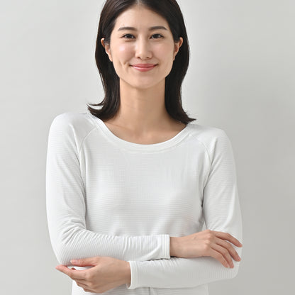 【Ladies】瞬暖GRID-TEC+ Ladies Crew-neck