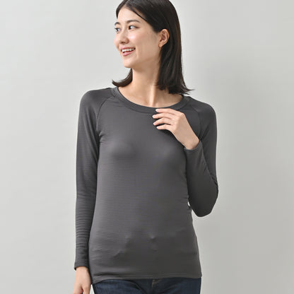 【Ladies】瞬暖GRID-TEC+ Ladies Crew-neck