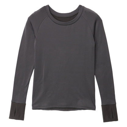 【Ladies】瞬暖GRID-TEC+ Ladies Crew-neck Thumbhole