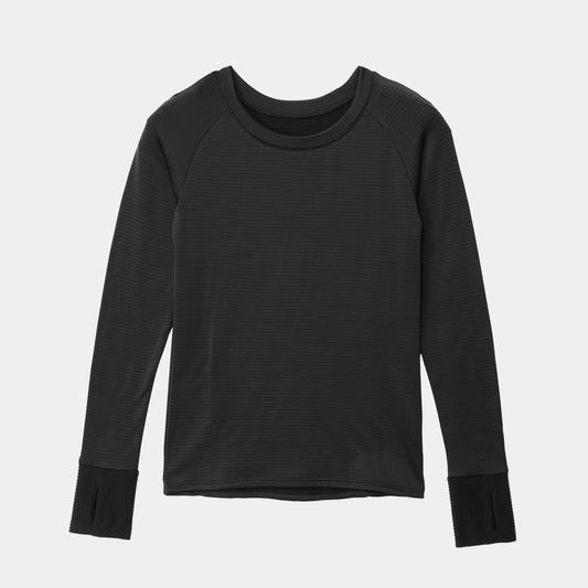 【Ladies】瞬暖GRID-TEC+ Ladies Crew-neck Thumbhole