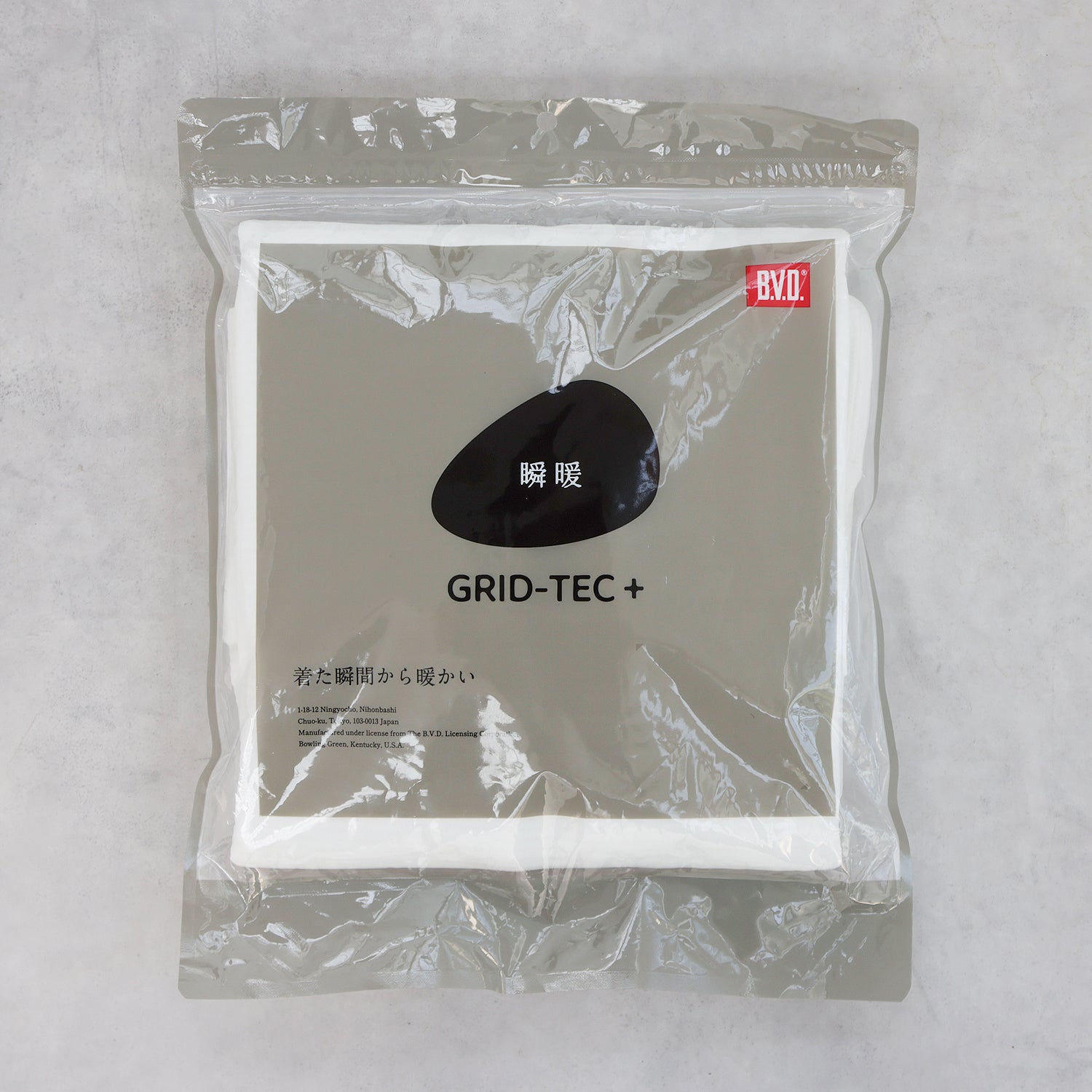 Women】瞬暖GRID-TEC+ Ladies Crew-neck Thumbhole – B.V.D.