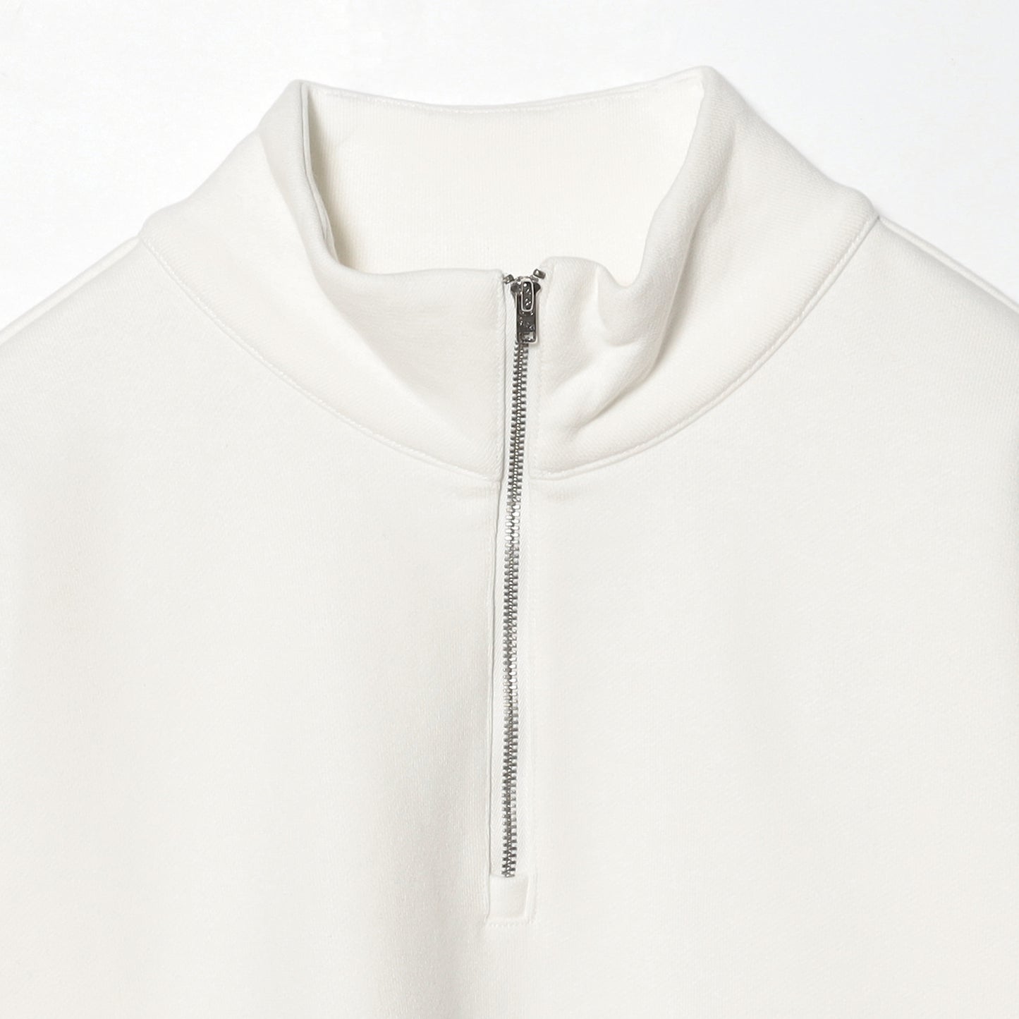 DOT LOGO HALF ZIP SWEAT