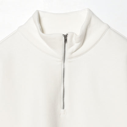 DOT LOGO HALF ZIP SWEAT