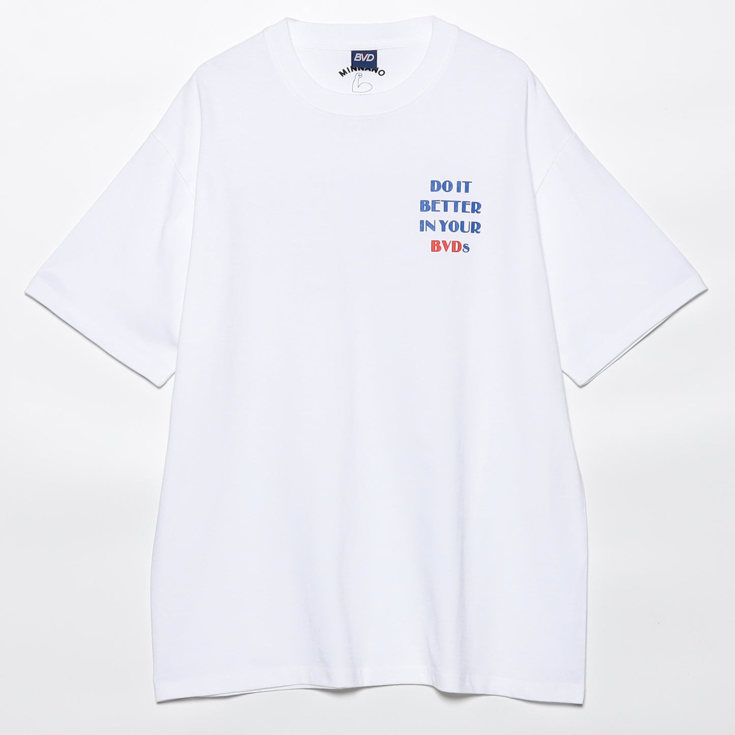 B.V.D.×MINNANO (DO IT BETTER) TEE