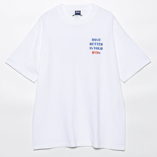 B.V.D.×MINNANO (DO IT BETTER) TEE