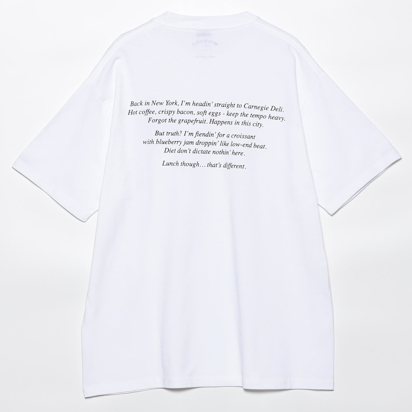B.V.D.×MINNANO (DO IT BETTER) TEE