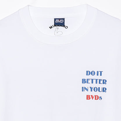 B.V.D.×MINNANO (DO IT BETTER) TEE