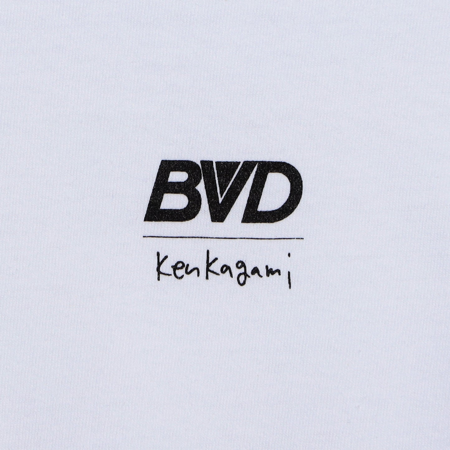 B.V.D.×KEN KAGAMI(BRIEFS LOGO)TEE