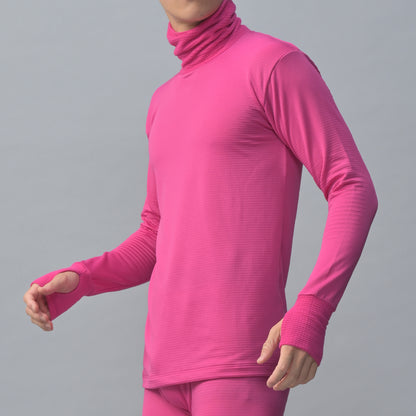 【Mens】瞬暖 GRID-TEC+ Turtleneck Thumbhole