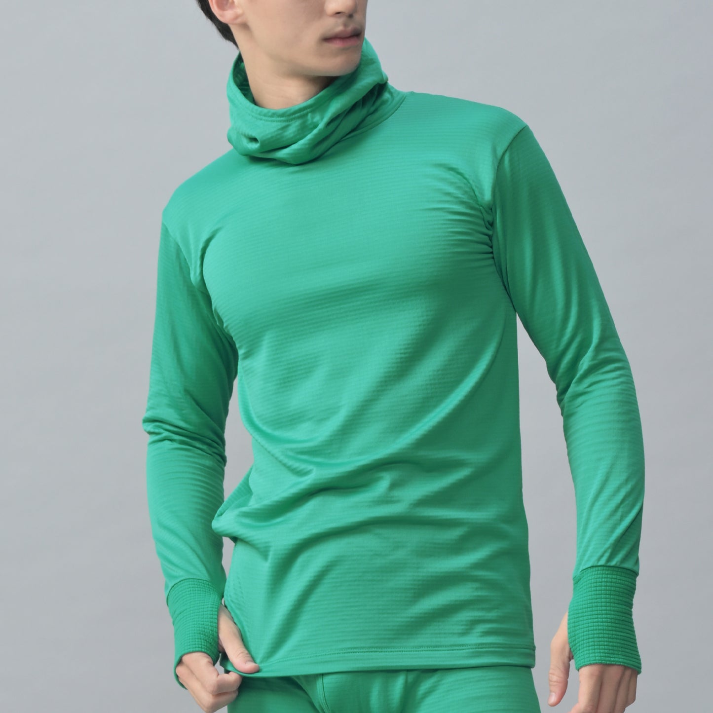 【Mens】瞬暖 GRID-TEC+ Hoodie Thumbhole