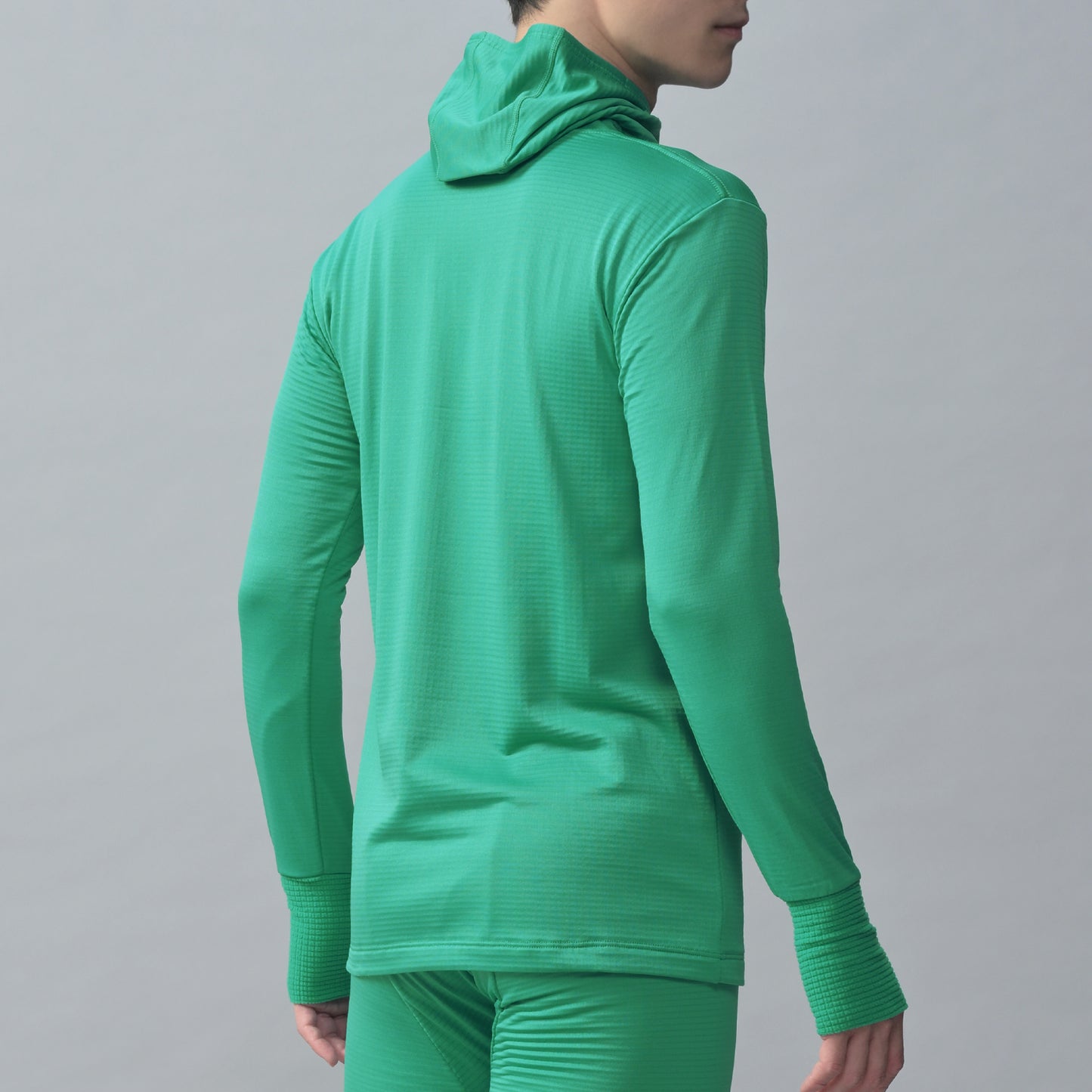 【Mens】瞬暖 GRID-TEC+ Hoodie Thumbhole