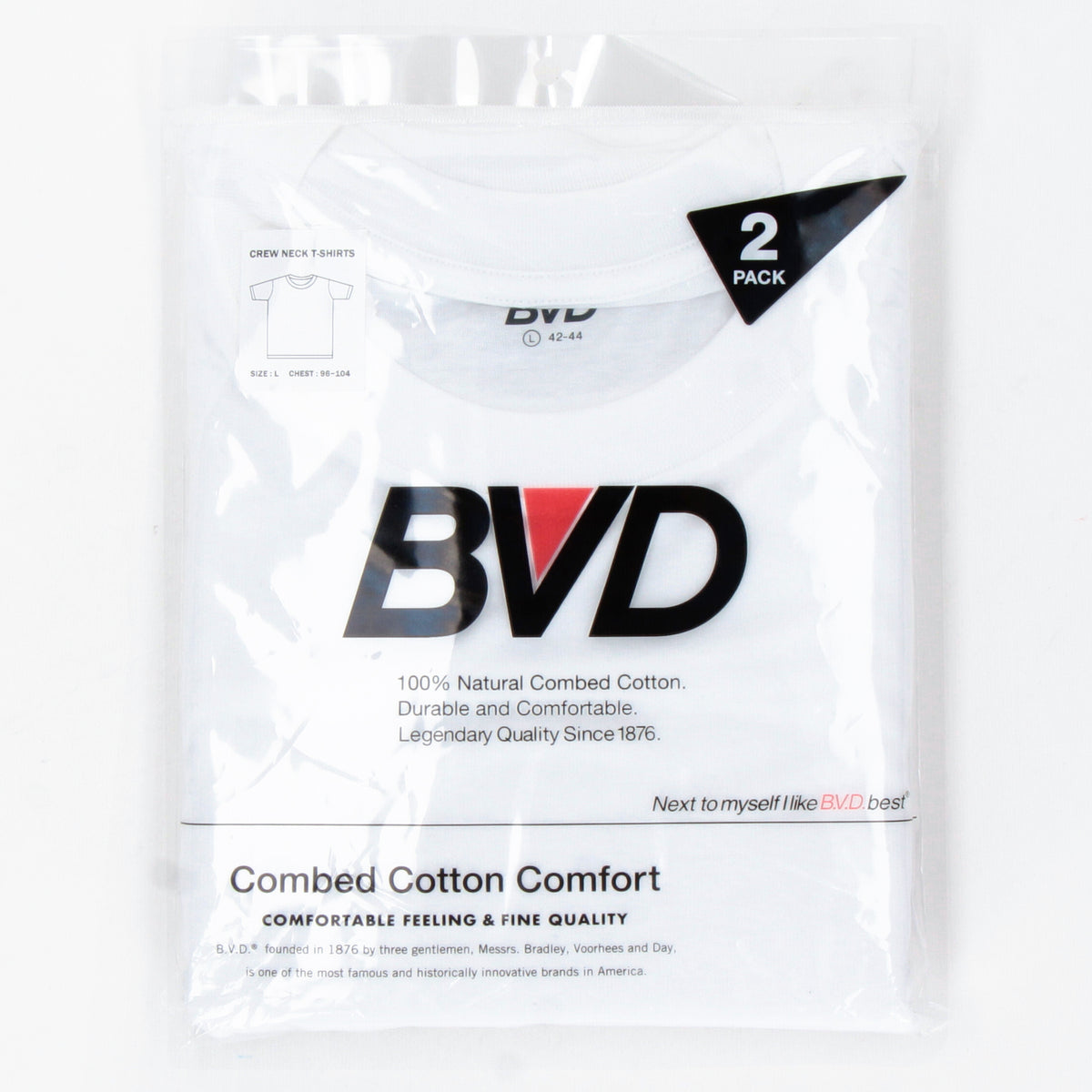 LIGHT WEIGHT-2PACK T SHIRTS – B.V.D. オンラインストア