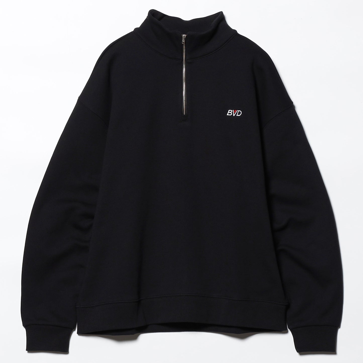 SMALL LOGO HALF ZIP SWEAT