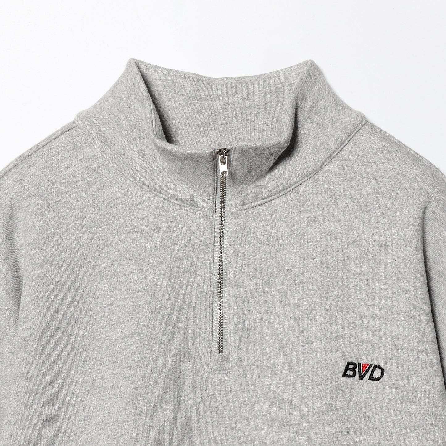 SMALL LOGO HALF ZIP SWEAT