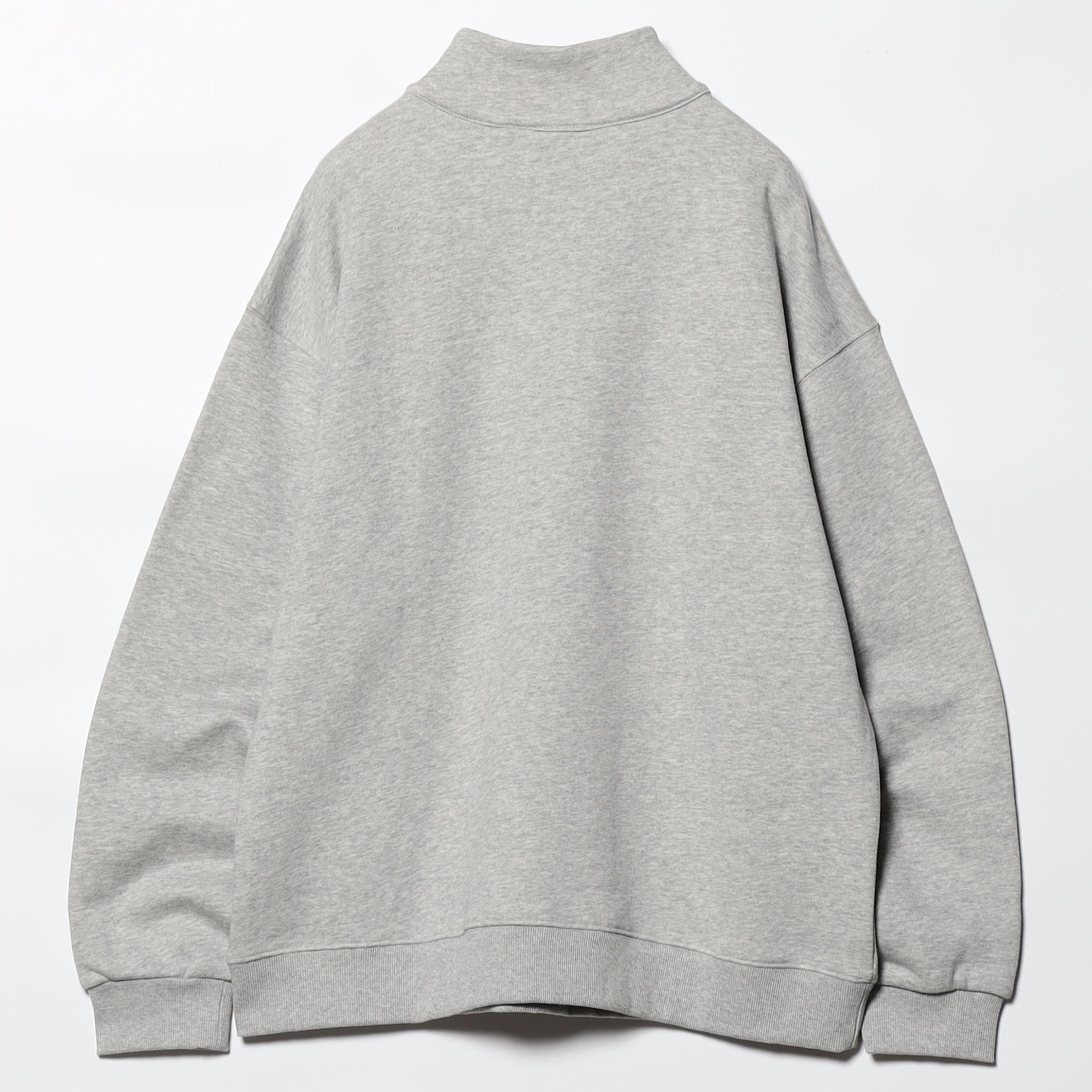 SMALL LOGO HALF ZIP SWEAT | B.V.D. 11oz ヘビーウェイト ハーフ
