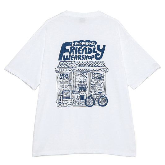 B.V.D.×TACT SATO FRIENDLY WEAR SHOP TEE