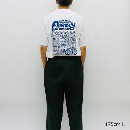 B.V.D.×TACT SATO FRIENDLY WEAR SHOP TEE
