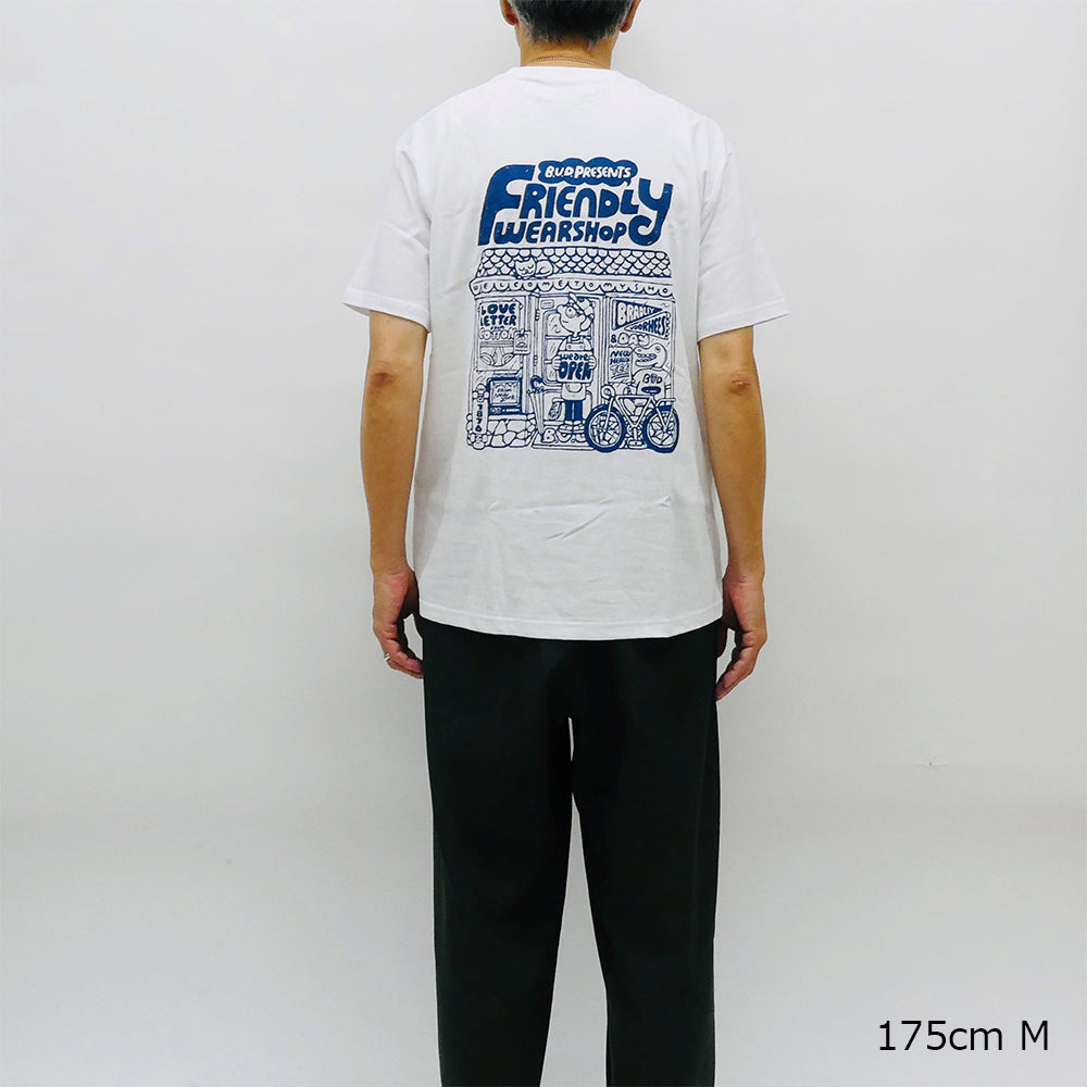 B.V.D.×TACT SATO FRIENDLY WEAR SHOP TEE